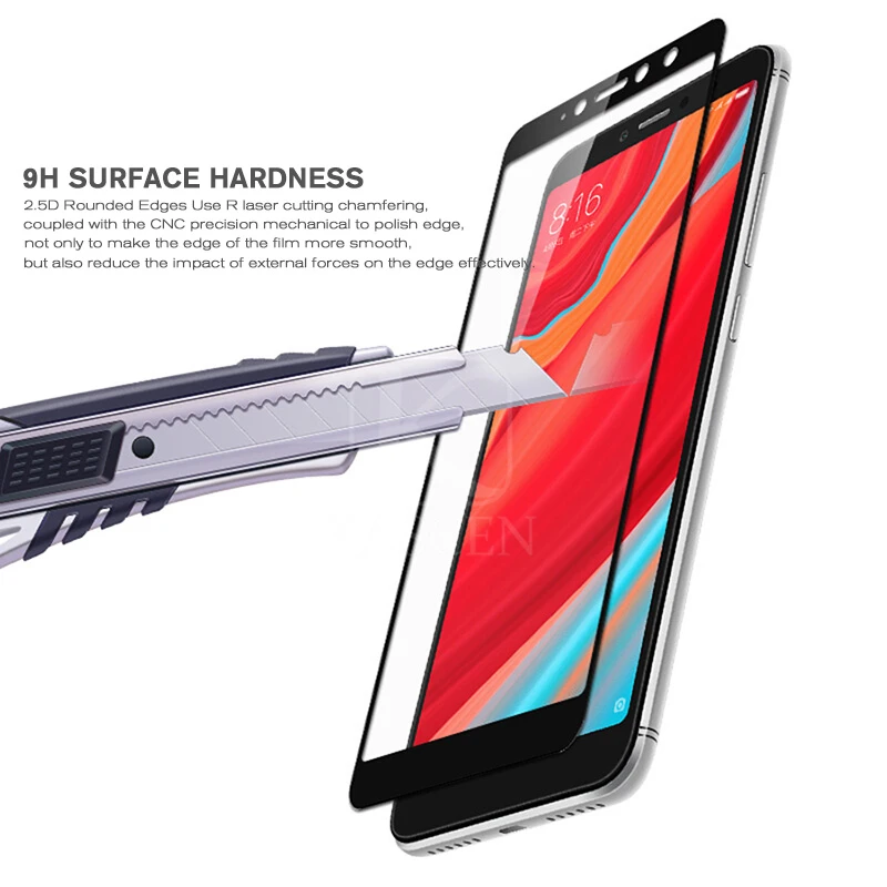 KASCEN полное покрытие закаленное Стекло для Xiaomi Redmi S2 S 2 5 99 дюйма Премиум