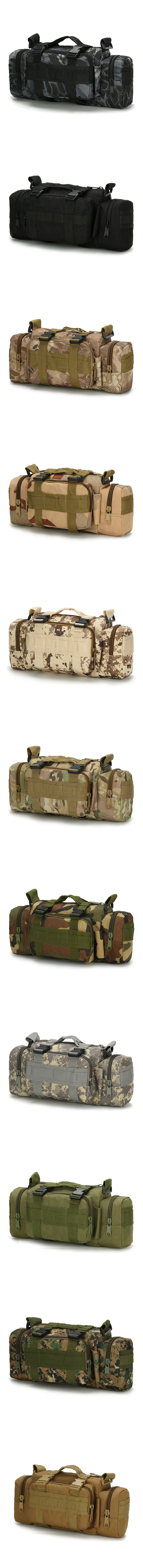 Mege Tactical Camouflage Small Hand Bag US Army Military Equipment Airsoft Paintball Molle Waist Waterproof Bag Multifunction