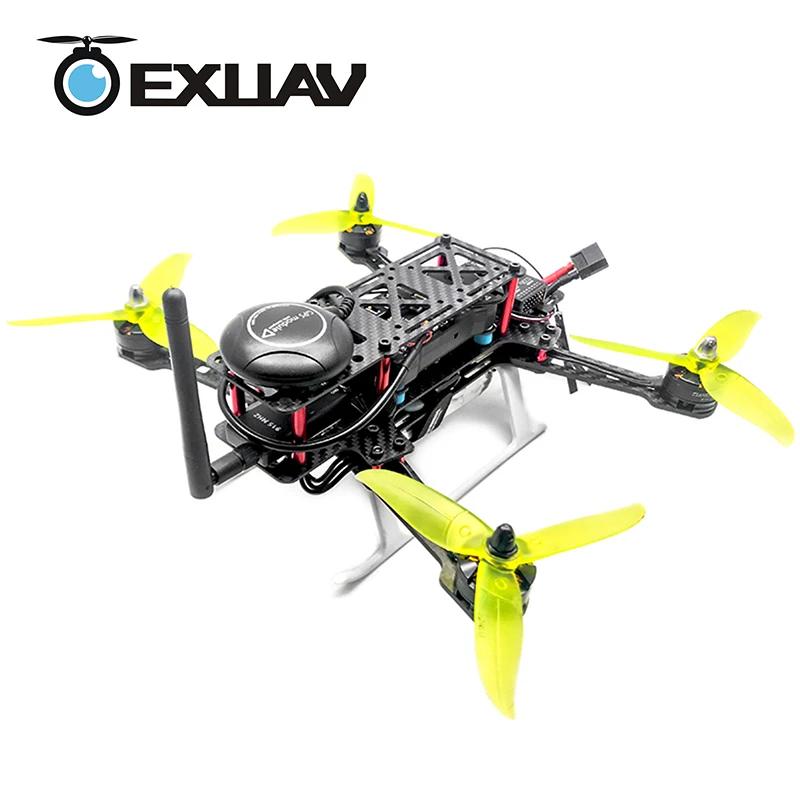 EXUAV EX260 Quadcopter мини АЭРОСЪЕМКА RC FPV Drone блюда 260 мм Колесная база 3 К чистой посадки