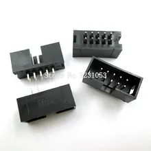 10Pcs 2.54MM Pitch Dual Row 5 X 2 Isp Télécharger Jtag Socket E S DC3-10P qk