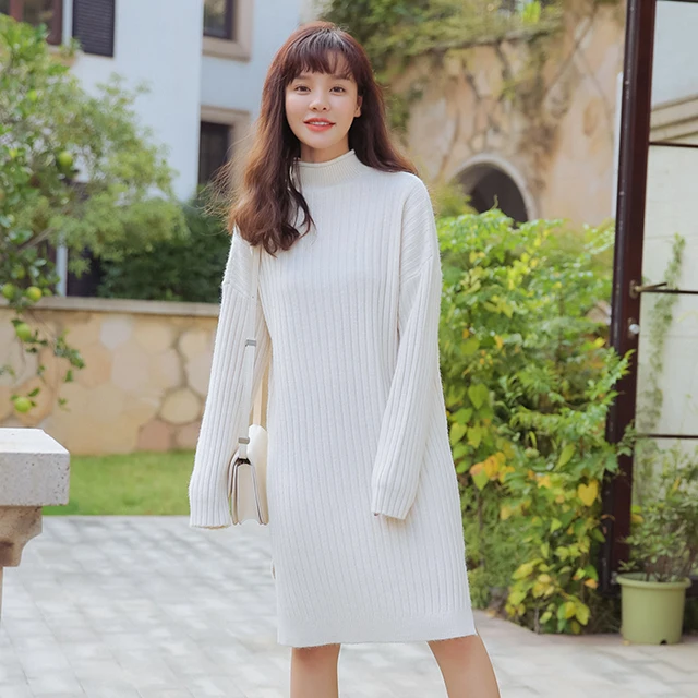long yellow cotton cardigan sweater shirt dress