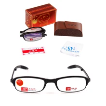 Роскошный складной портативный качественный Высококачественный супер светильник для мужчин и женщин унисекс GAFAS OCULOS очки+ 1+ 1,5+ 2+ 2,5+ 3+ 3,5+ 4