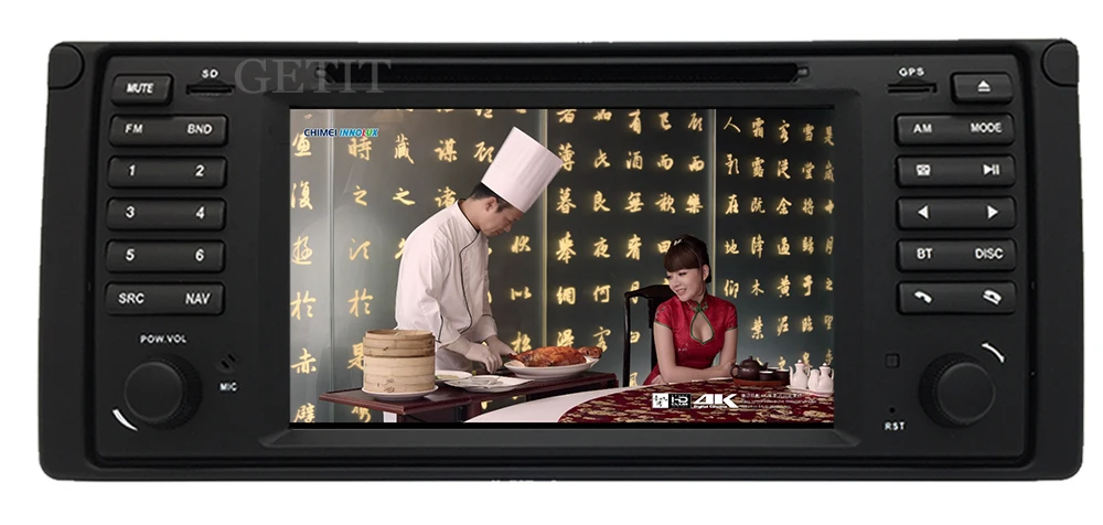 Discount Original UI 1 din Android 9.0 Car DVD player for bmw E38 E39 With GPS Bluetooth Radio Steering wheel control Free Camera map 28