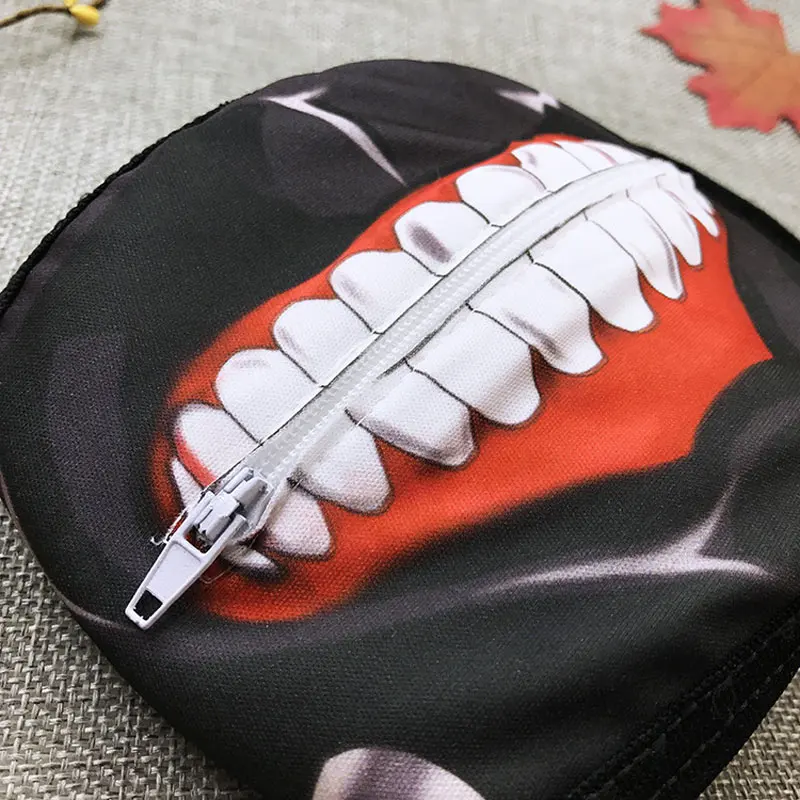 Маски Kaneki из мультфильма Tokyo Ghoul хлопковая маска не искусственная кожа молния