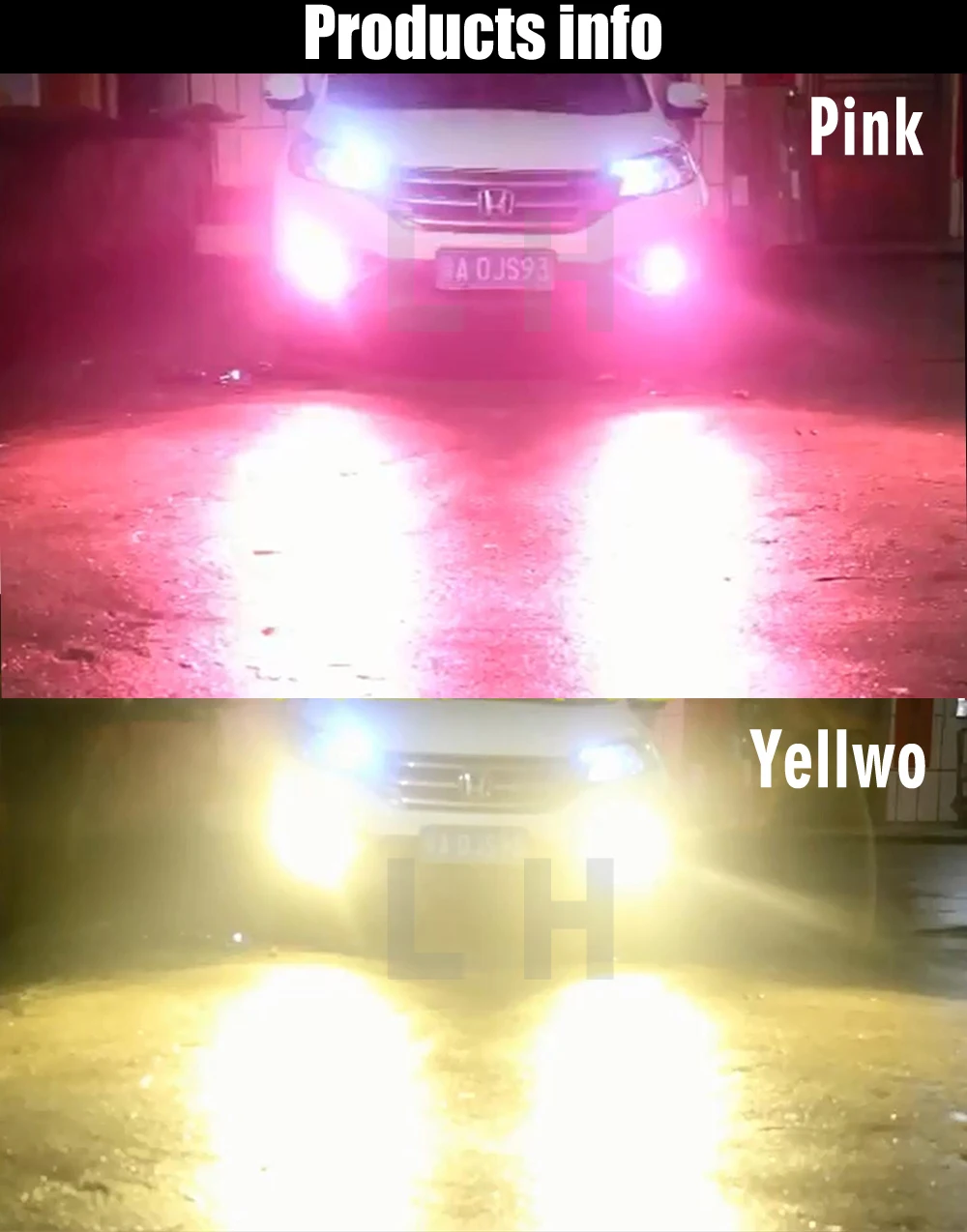 Автомобильный H1 Led H3 H7 H8 H11 9005 9006 HB3 HB4 H27 880 881 H16 PSX24W P13W туман светильник вождения