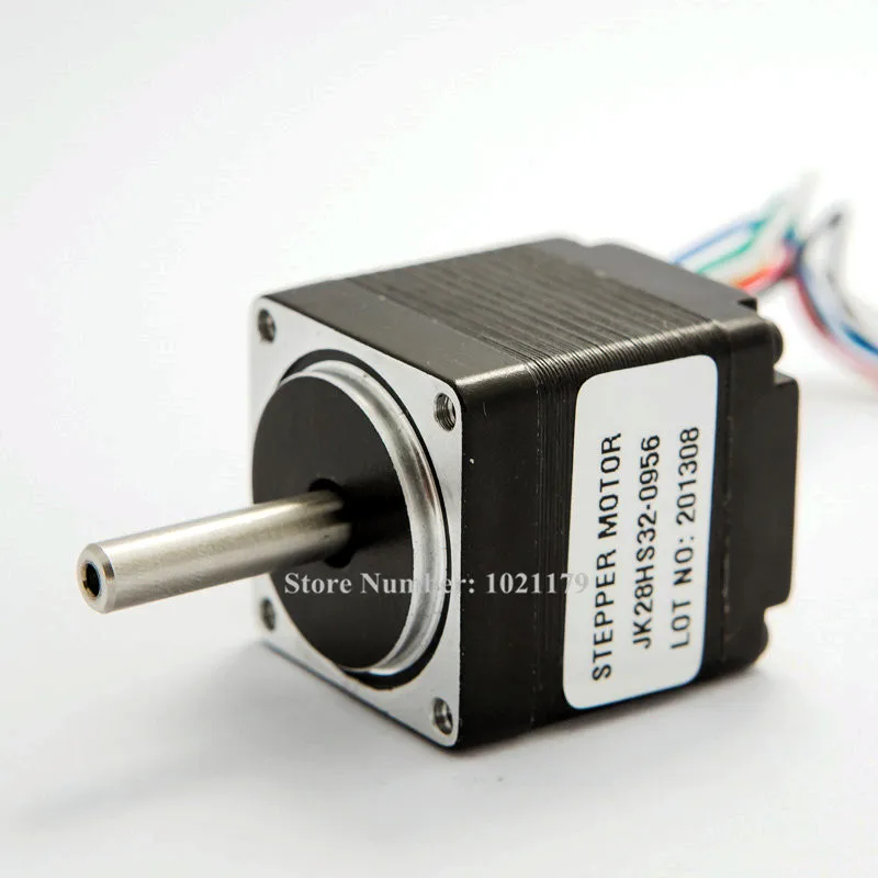 Nema 11 Шаговый двигатель 2 фазы 4 провода 0.67A 32 мм маленький шаговый двигатель постоянного тока для 3D принтера