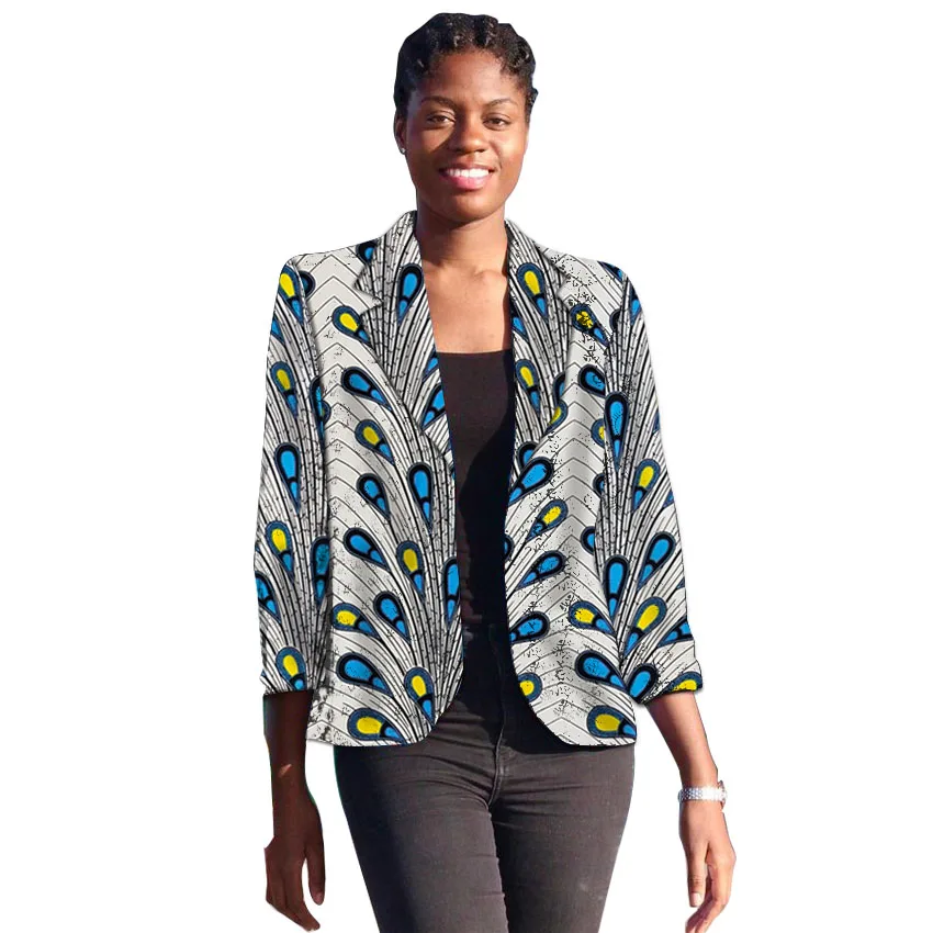African Blazer For Women Fashion Ankara Blazer Three Quarter Sleeve Printed Suit Jacket Outwear Outfits Lady Dashiki Clothes - 32832394138 African Blazer For Women Fashion Ankara Blazer Three Quarter Sleeve Printed Suit Jacket Outwear Outfits Lady Dashiki Clothes - 32832394138