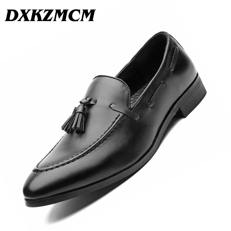 Buy DXKZMCM Luxury Men Dress Shoes Leather Formal Business Men Oxfords Shoes