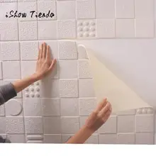 3D наклейка на кирпичную стену самоклеящаяся пена панели Обоев Наклейка на стену кухни s muur наклейка домашний Декор adesivo parede