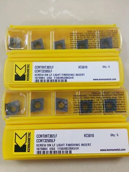 

10PC KENNAMETAL CARBIDE INSERT CCMT09T302LF KC5010