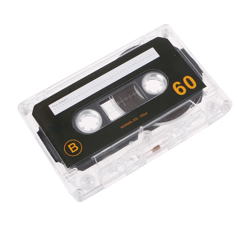 Bgektoth стандартная кассета пустая лента 60 минут аудио запись для речевого музыкального плеера