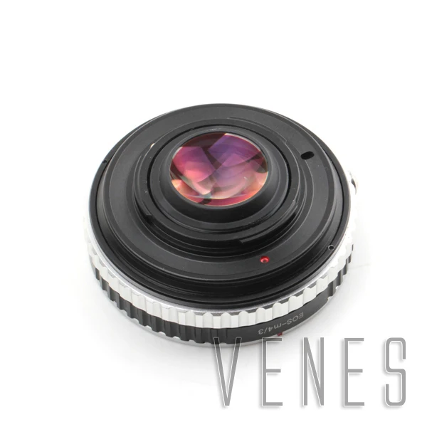 Adjustable Aperture Focal Reducer Speed Booster Adapter Suit For Canon EF Lens to Micro Four Thirds Camera