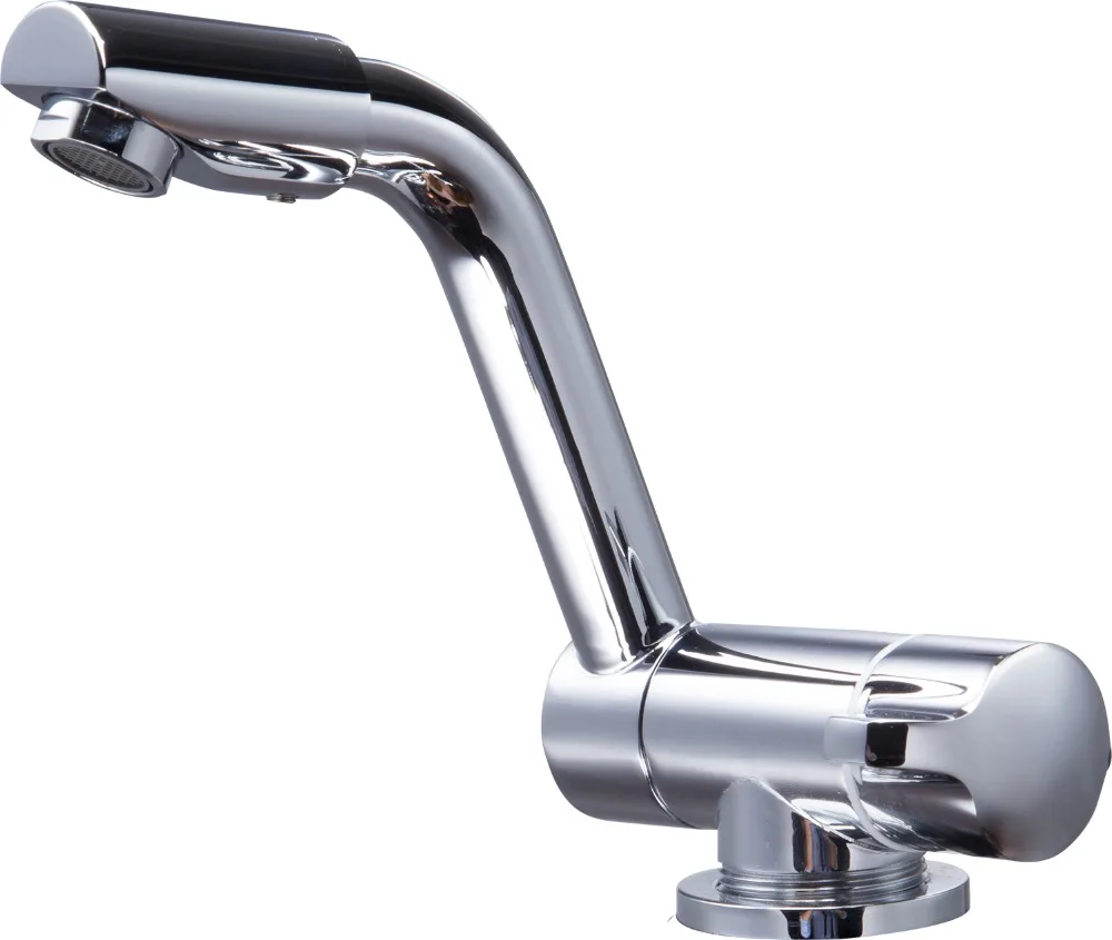 

Boat RV Caravan Camper 360 Degrees Celsius Turning Cold Hot Folding Kitchen Faucet Tap GR-S001C