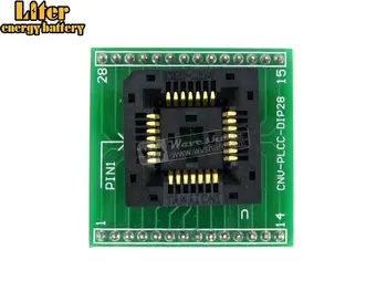 

PLCC28 TO DIP28 Yamaichi IC Programming Adapter Test & Burn-in Socket for for PLCC28 Package 1.27mm Pitch