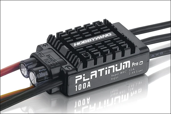 

HobbyWing Platinum 100A V3 ESC Electronic Speed Controller for RC Model