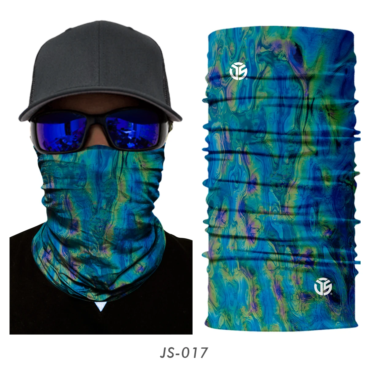3D бесшовный волшебный шарф звездное небо, грелка для шеи, маска для лица, повязка на голову, повязка на голову, бандана, велосипедная мужская повязка - Цвет: JS-017