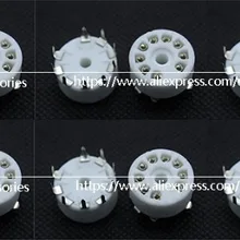 20 штук ламповая панель трубный зажим GZC9-A маленький 9 pin розетка для 12AX7 EL84 6DJ8 6922