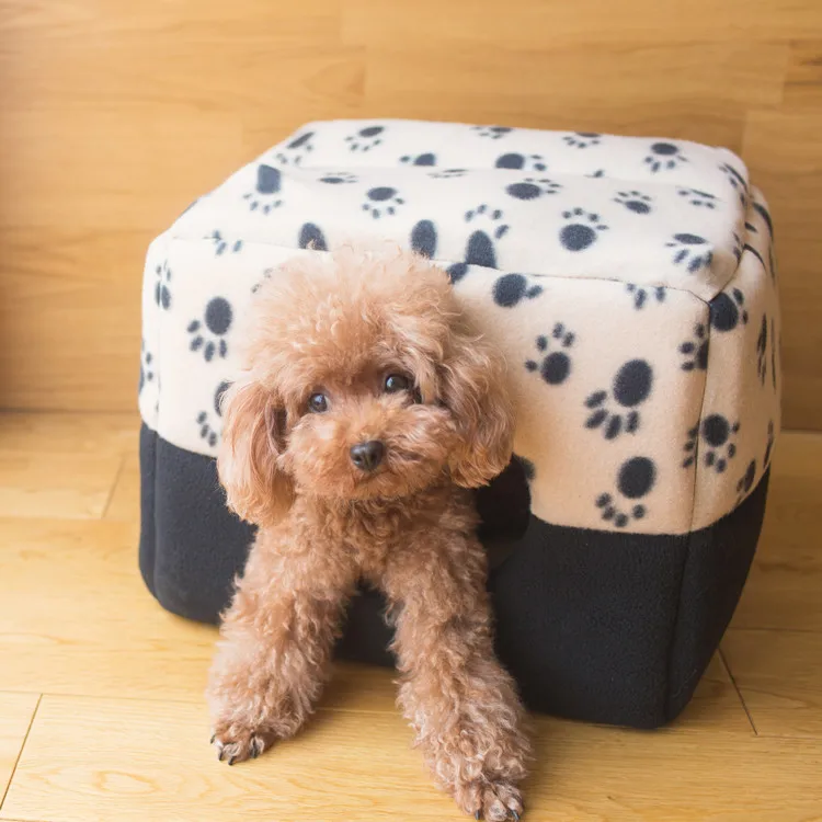 Best Pet Dog Bed amp; Sofa High Quality Foldable Kennel Dog Bed Warming Dog House Soft Dot Cat Nest For Small Medium Dogs Pet House