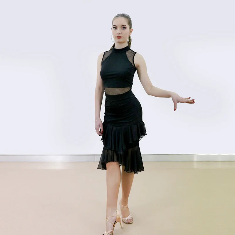 

black latin dance dress women modern dance costume dance wear latin salsa dress latin ballroom dress latin dresses for sale