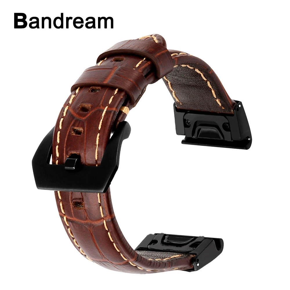 garmin fenix 5x plus leather