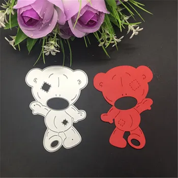 

Bear Metal Cutting Dies for DIY Scrapbooking/Card Making/Kids Fun Decoration Supplies