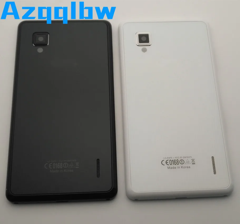 Azqqlbw для LG Optimus G E975 LS970 F180 E971 E973 с объективом камеры Новый чехол батареи задняя