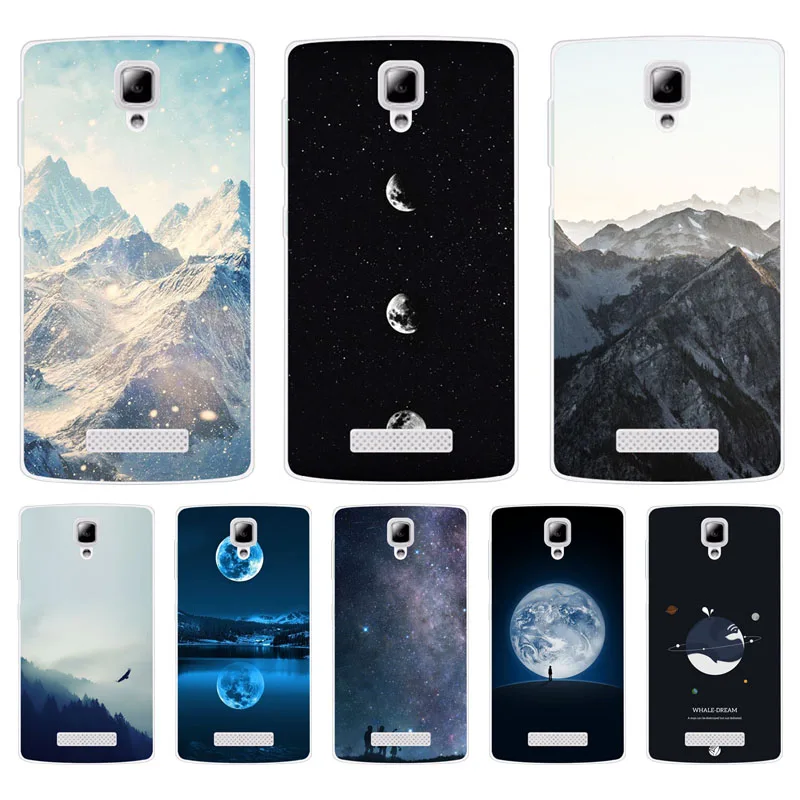 Lenovo a1000 Case Silicon scenery Painting Soft TPU Back Cover for a 1000 Protect Phone cases shell |