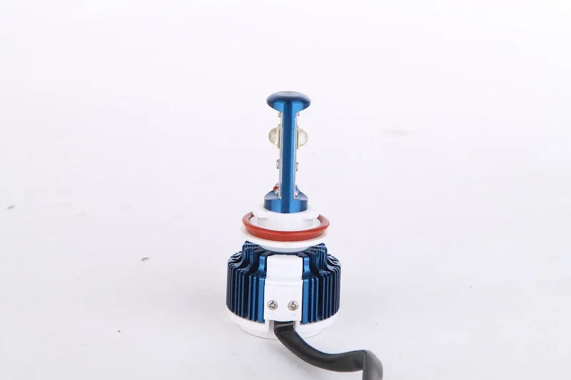 H11 V16 турбо синий налобный фонарь EMC canbus H7 H1 H3 H8 H9 H10 9005 9006 880 881 7200LM комплект