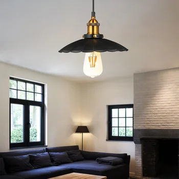 

New Modern Pendant Ceiling Lamps E26/E27 Retro Ceiling Lamp Lightshade Vintage Lamp for Living Hall Ceiling