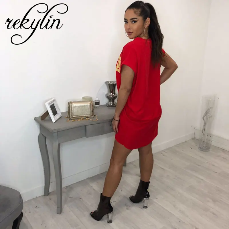 2019 женское 8 цветов VOGUE свободное Короткое мини платье с принтом летние пляжные