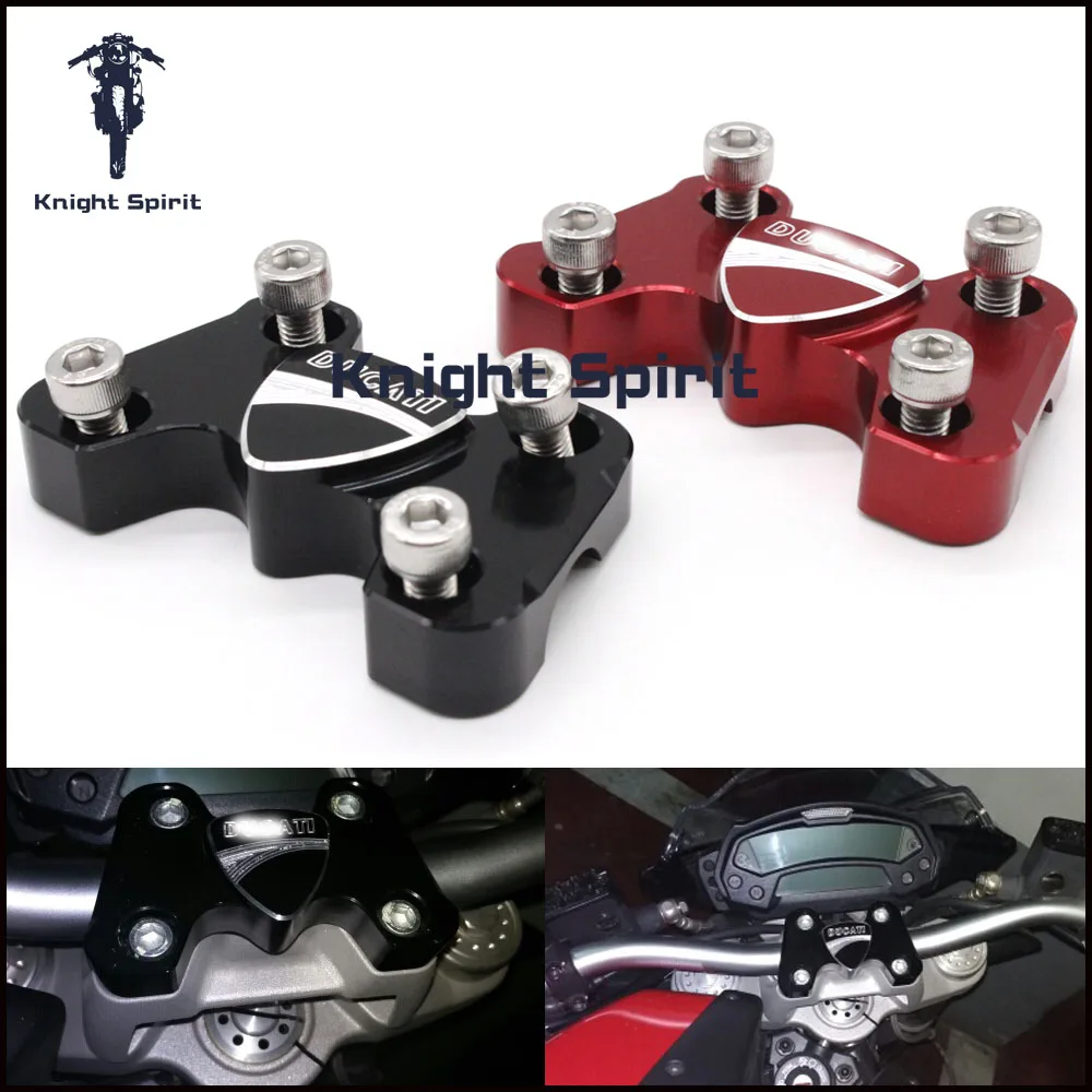 

For DUCATI MONSTER 696 2008-2014 Motorcycle Accessories CNC billet aluminum handlebar handlebar 3D Logo
