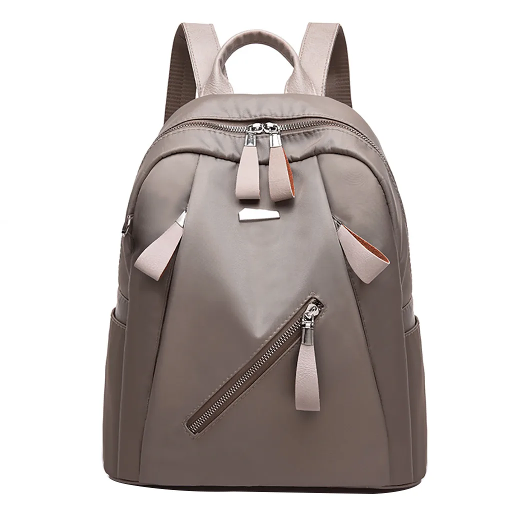 

OCARDIAN Women Backpacks New Simple Vintage Oxford Zip Female Student Bags High Quality Stylish Backpacks Dropshipping 61724