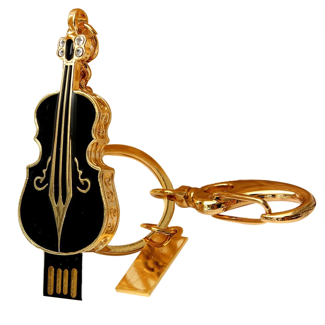 Creative violin USB2.0 8GB Flash U disk black-in USB Flash