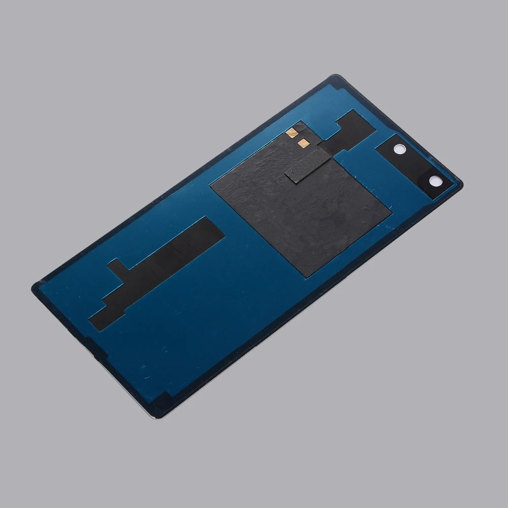 Корпус Батарея двери Стекло чехол для Sony Xperia M5 E5603 E5633 5,0 дюйма задняя склеивание стекла с NFC Замена