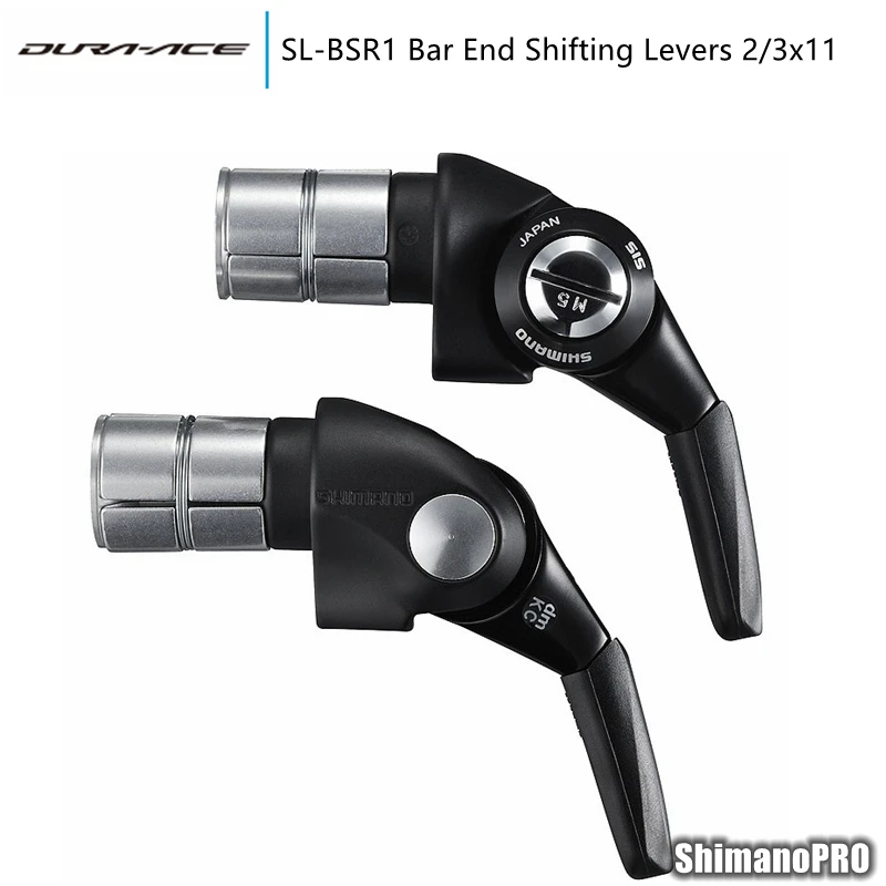 

Shimano Dura Ace Time Trial / Tri Aero SL-BSR1 Bar End Shifting Levers 2/3x11