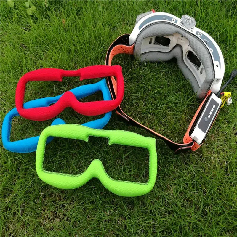 

Green /Blue/Orange FPV Goggles Head Strap & Faceplate Sponge Sticking Tape For URUAV Fatshark FPV RC Drone Spare Parts