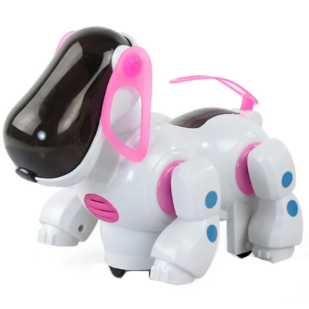

Robot toy intelligent action figure Electronic Light Music Pet talking Toy Robot Dog Kids Walking Puppy Action Kids Toys D301212