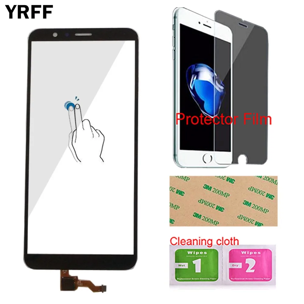Сенсорный экран YRFF для Huawei Honor 7X сенсорный с объективом сенсорная панель