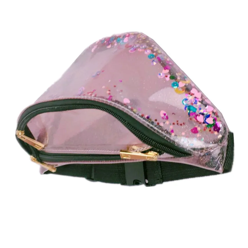 LXFZQ Новый 2019 поясная сумка fanny pack для женщин сумки лазерный кошелек полупрозрачные Светоотражающие грудь поясная сумка для женщин ремень