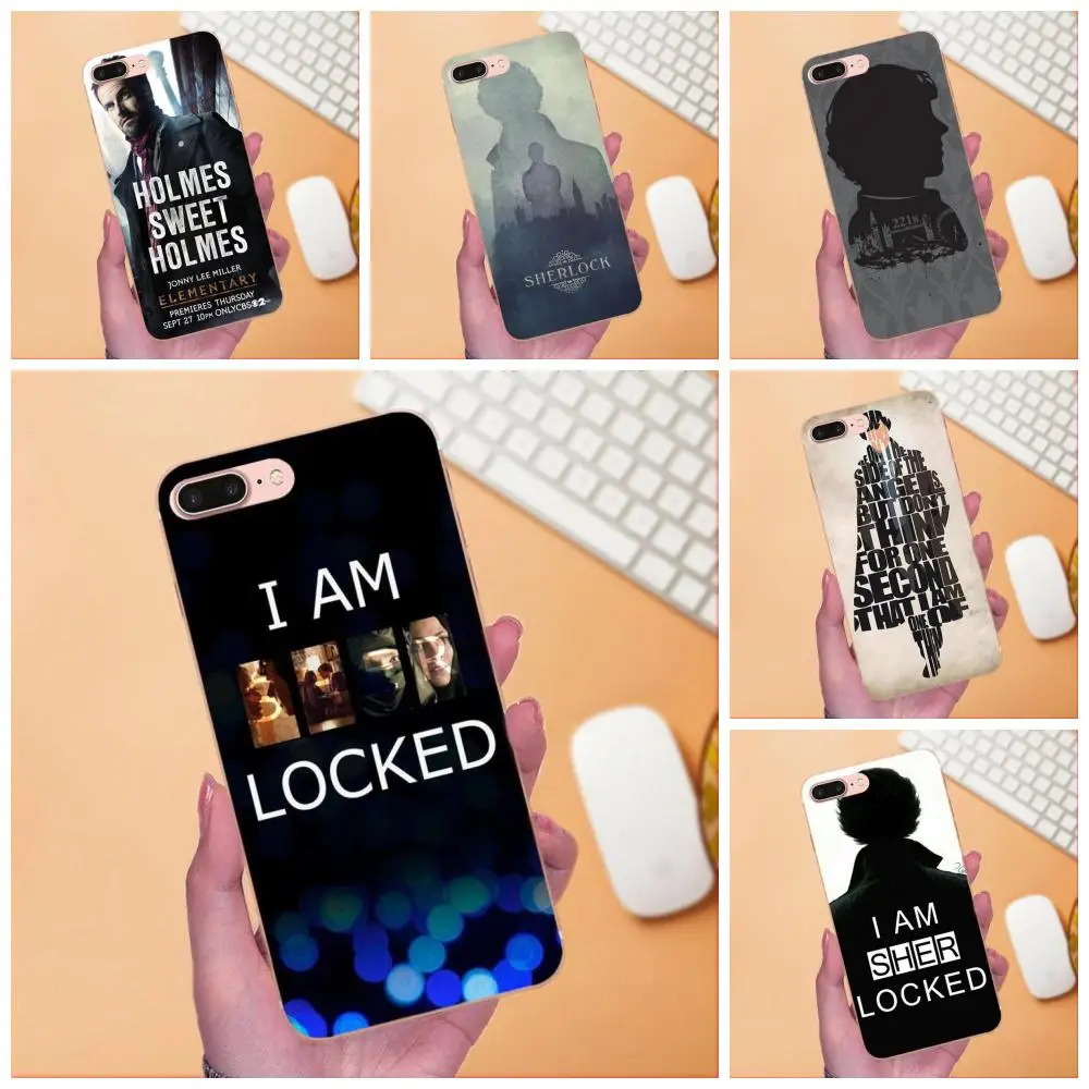 Защитные чехлы из ТПУ для телефонов Xiaomi Redmi Note 2 3 3S 4 4A 4X 5 5A 6 6A Pro Plus Jim Moriarty Sherlock