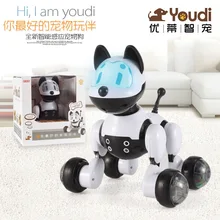 Robot Dog Toy Electronic Dog Toys For Kids Voice Control Toy Electric Pet Programme Robot Dancing Light Walk Multi Function