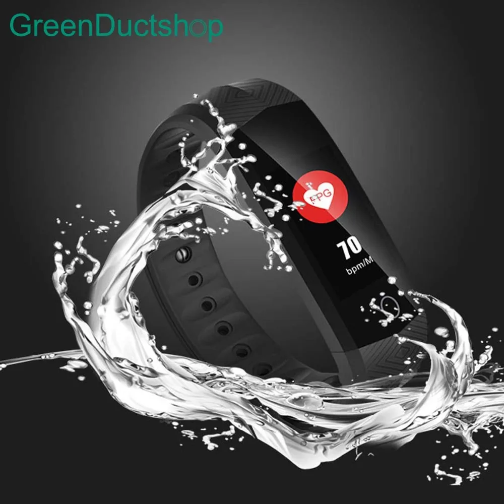 CD02 PPG смарт браслет водонепроницаемый фитнес Bluetooth цветной экран спортивный