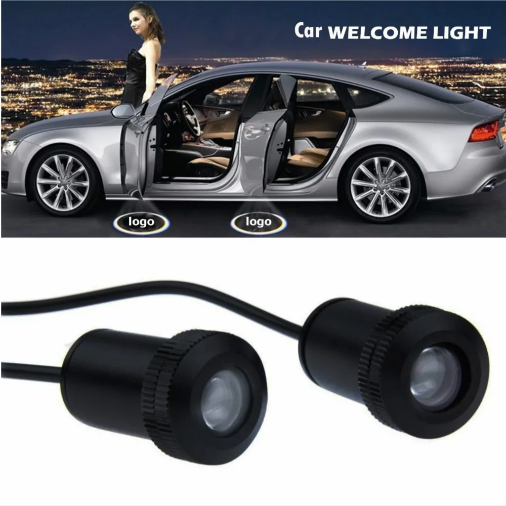 

2PCS 4th LED Laser Logo Light LED Door Welcome Light FOR Subaru door light 3D Laser Lamp