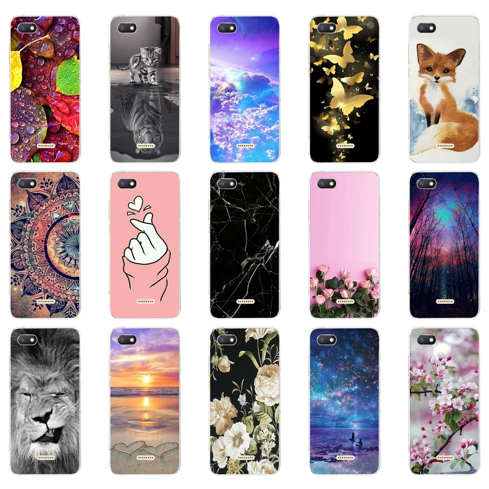 

A silicon Cover For xiaomi redmi 6a Case Full Protection Soft tpu Cover Phone Cases for Xiaomi Redmi 6A case bumper 6a Coque
