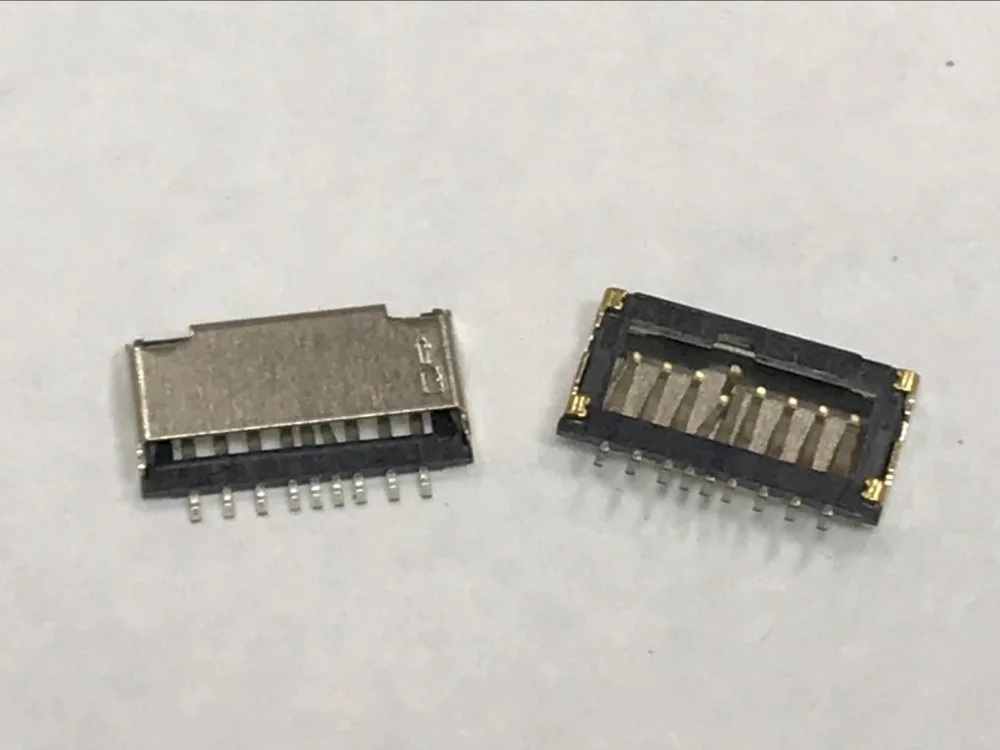 ПК компьютер панель планшет Смартфон ноутбук 9PIN Micro SD TF слот для карты лоток держатель ридер адаптер гнездового соединителя PCB FPC FFC