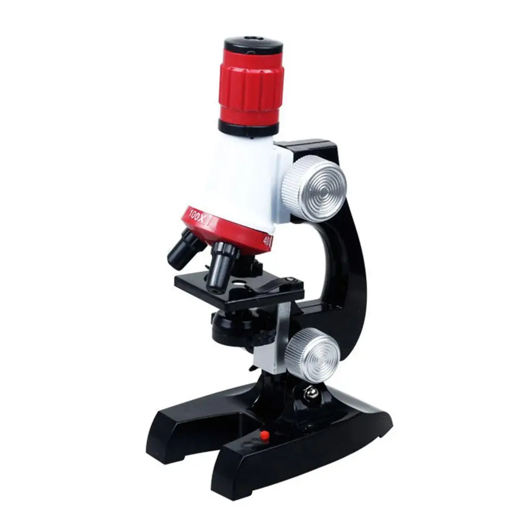 Набор микроскопов для детей игрушки Science 0,6 кг 1200X эксперимент развивающие игрушки старше 3 лет - Цвет: as picture