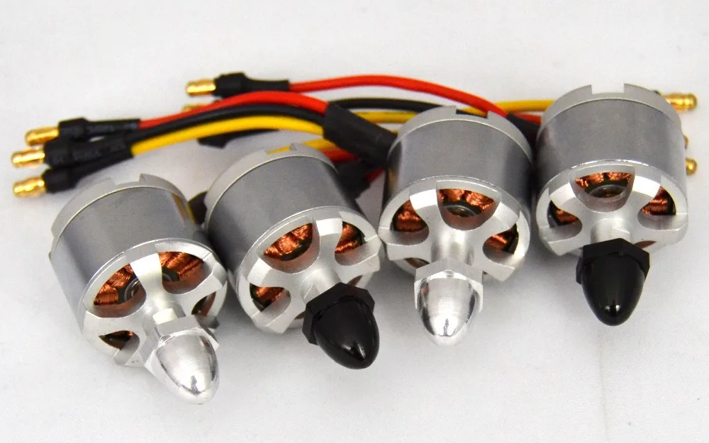LHI 4 шт. 2212 920kv бесщеточный двигатель CW CCW Motors черный серебристый для F330 F450 F550