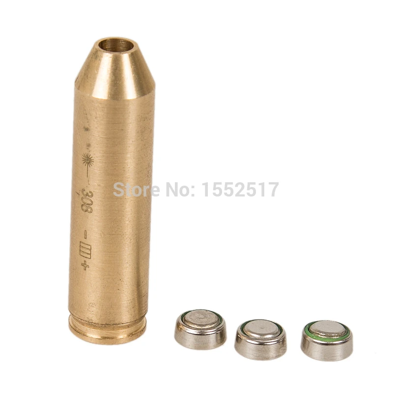 FIRE WOLF золотой лазер Cal. 308 Rem диаметр 7 8 мм Диаметр Sighter картридж пуля формы Boresight