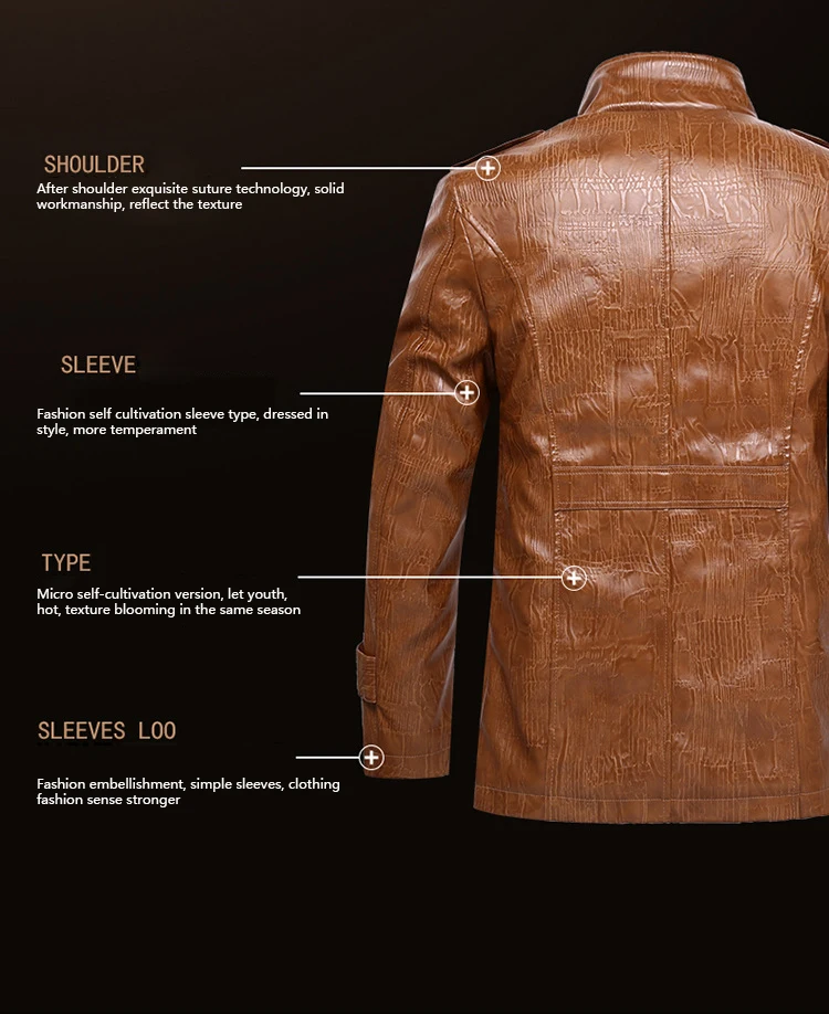 Brand Leather Jacket Men Slim Warm Mens Washed Leather Motorcycle Biker Jackets Standing Collar Coat Plus Size 4XL Outwear Parka men's genuine leather motorcycle jackets