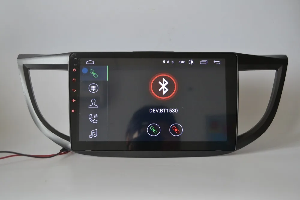 Discount 10.1inch 1024 x 600 quad core Android 9.1 for HONDA crv 2012,car deckless gps navigation,3G,BT,Wifi,canbus, 15